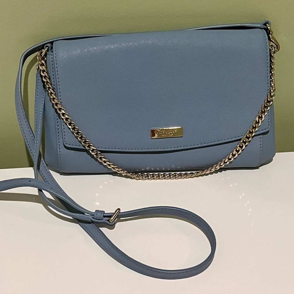 Kate Spade Blue Crossbody Bag with Chain NWOT